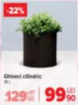 Ghiveci cilindric