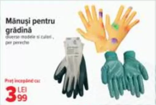 Mănuși pentru grădină