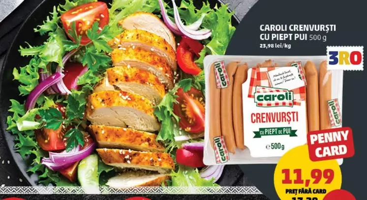 CRENVURSTI CU PIEPT PUI