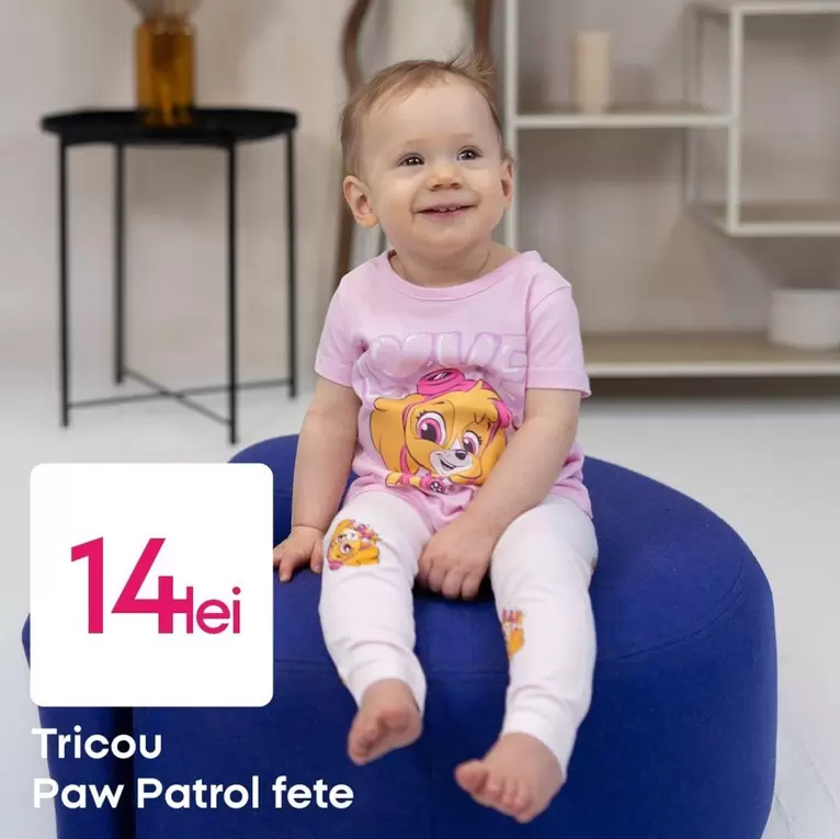 Tricou Paw Patrol fete