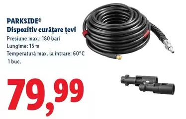 Dispozitiv curățare țevi