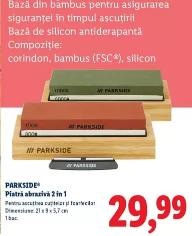 Piatră abrazivă 2 in 1