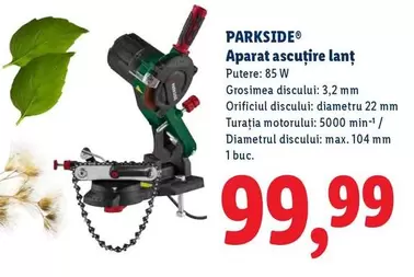 Aparat ascuțire lanţ