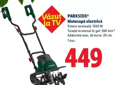 Motosapă electrică