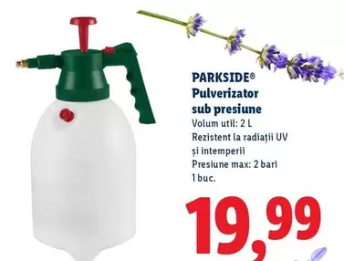 Pulverizator sub presiune