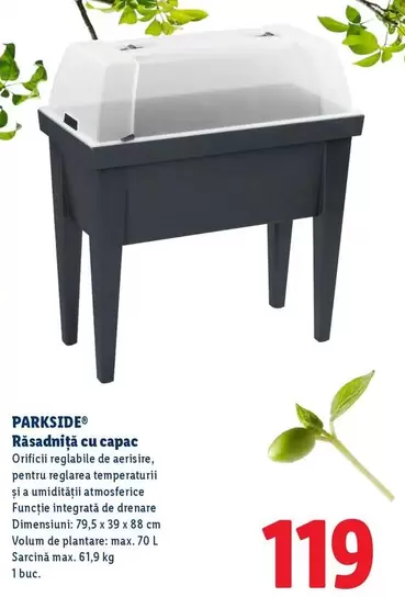 Rasadniță cu capac