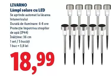 Lămpi solare cu LED