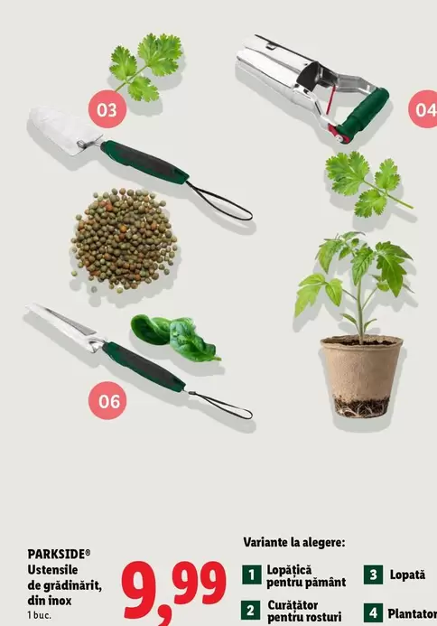 Ustensile de grădinărit