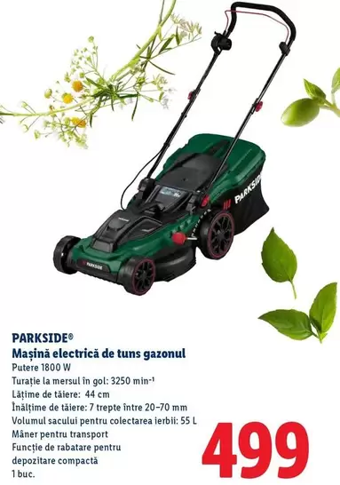 Maşină electrică de tuns gazonul