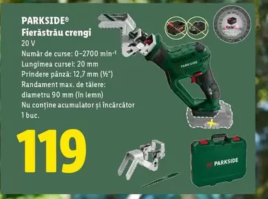 Fierăstrău crengi 20 V