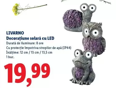 Decoraţiune solară cu LED