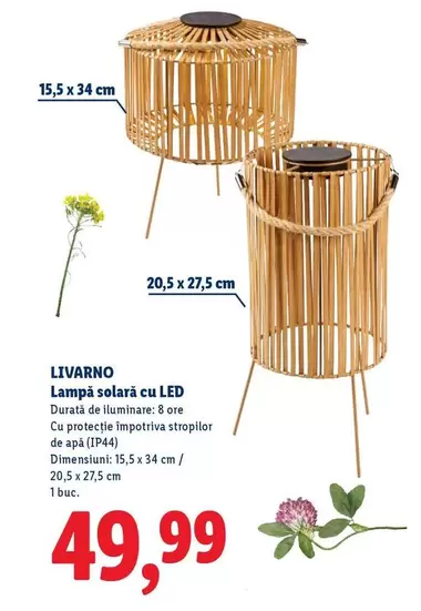 Lampă solară cu LED