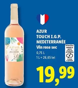 TOUCH I.G.P. MEDITERRANÉE