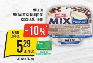 MIX IAURT CU BILUŢE DE CIOCOLATĂ