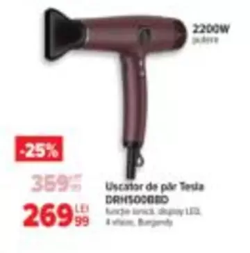 Tesla - Uscator de păr DRH500GBD