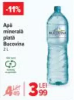 Apă minerală plată