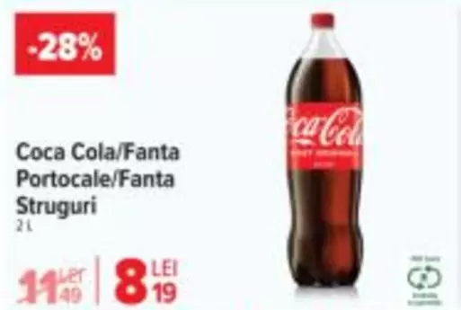 Coca Cola - /Fanta Portocale/Fanta Struguri