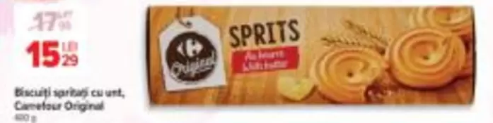 Biscuti spritati cu unt