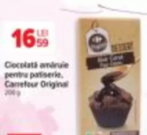 Ciocolată amăruie pentru patiserie