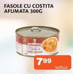 FASOLE CU COSTITA AFUMATA 300G