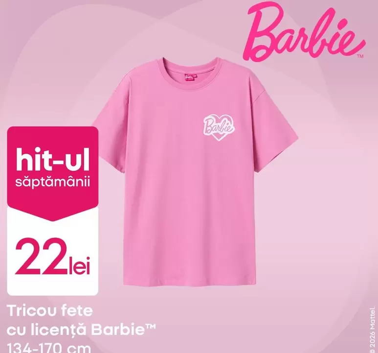 Barbie - Tricou fete