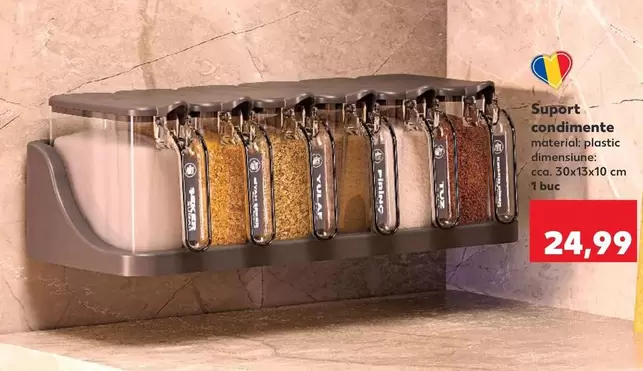 Suport condimente