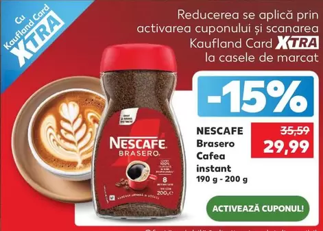 Nescafe - Brasero Cafea instant