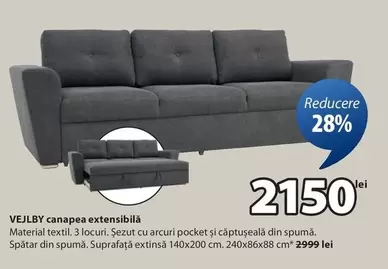 canapea extensibilă