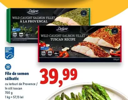 File de somon sălbatic