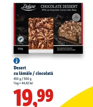 Desert cu lămâie / ciocolată