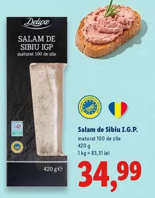 SALAM DE SIBIU IGP