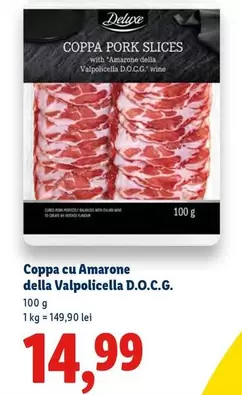 COPPA PORK SLICES