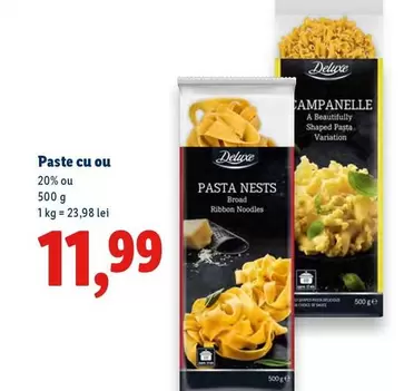 PASTA NESTS, CAMPANELLE