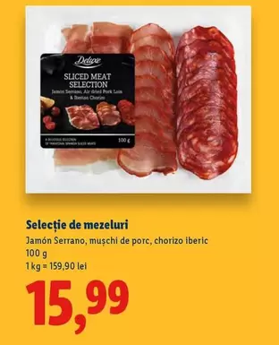 Selecție de mezeluri