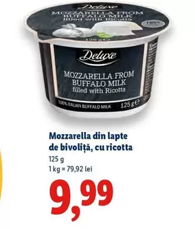 MOZZARELLA FROM BUFFALO MILK