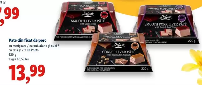 Pate din ficat de porc