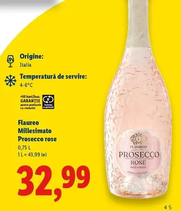 It - Millesimato Prosecco rose