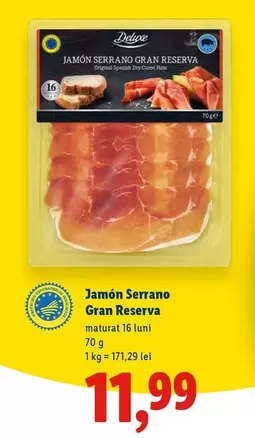 JAMON SERRANO GRAN RESERVA