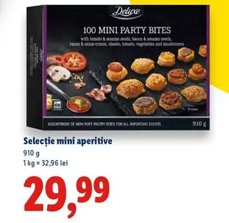 Selecție mini aperitive