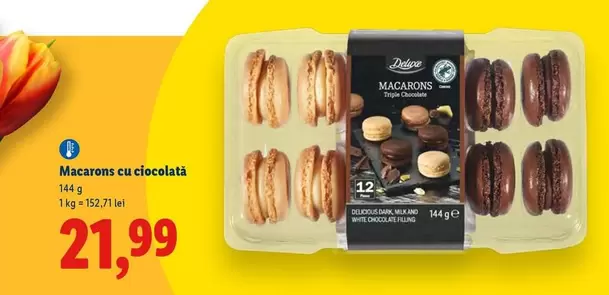 Macarons cu ciocolată