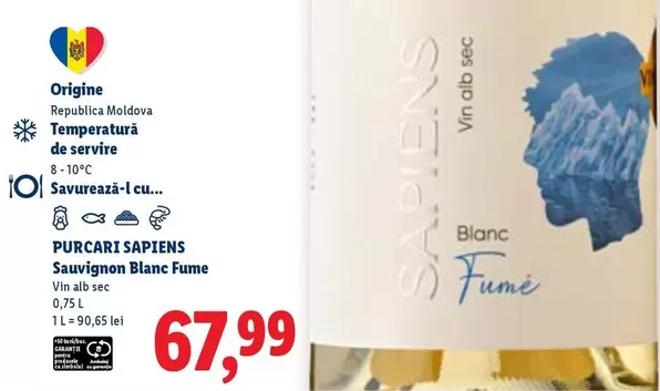 Alb - SAPIENS Sauvignon Blanc Fume