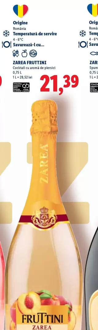 Zarea - ZAREA FRUTTINI