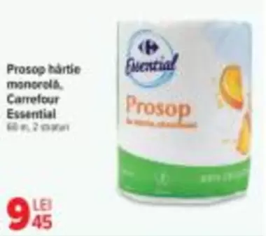 Prosop hârtie monorolă