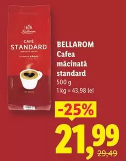 Cafea măcinată standard