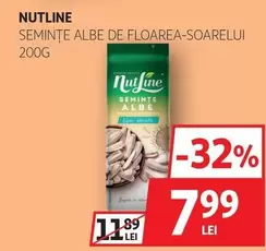 Nutline - SEMINTE ALBE DE FLOAREA-SOARELUI