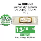 Rulouri din brânză de capră, Clasic