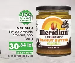 Unt de arahide crocant, eco