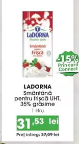 Ladorna - Smântână pentru frișcă UHT, 35% grăsime