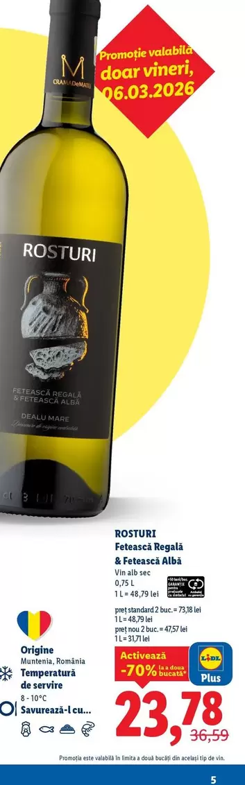 Alb - Fetească Neagră & Fetească ă