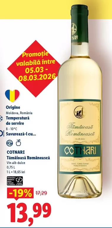 Alb - Tamaioasă Românească